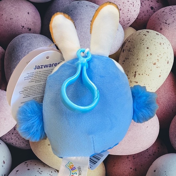 Squishmallow Easter Bebe Clip Bluebird So Cuteee - Picture 4 of 8